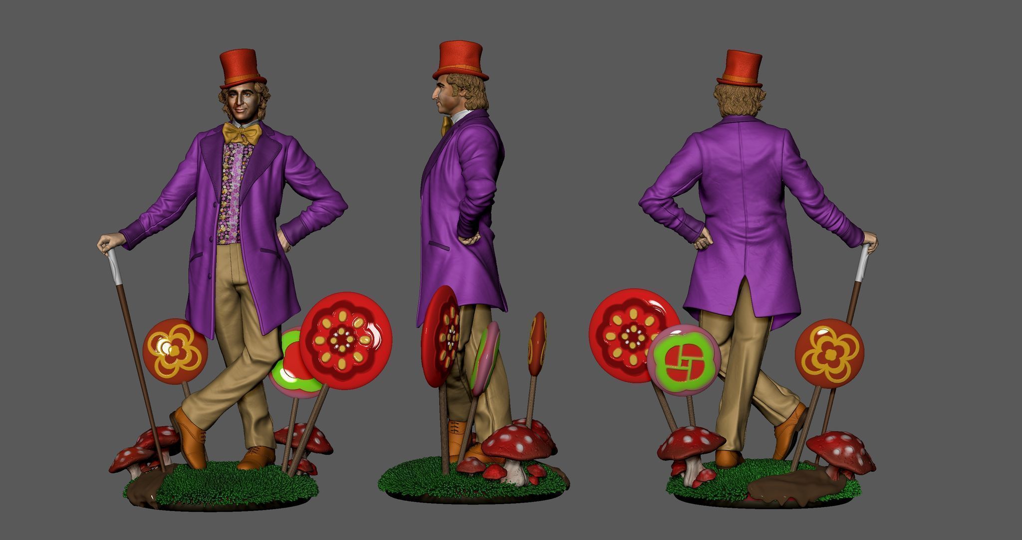 Willy Wonka Original version 3D print model_1