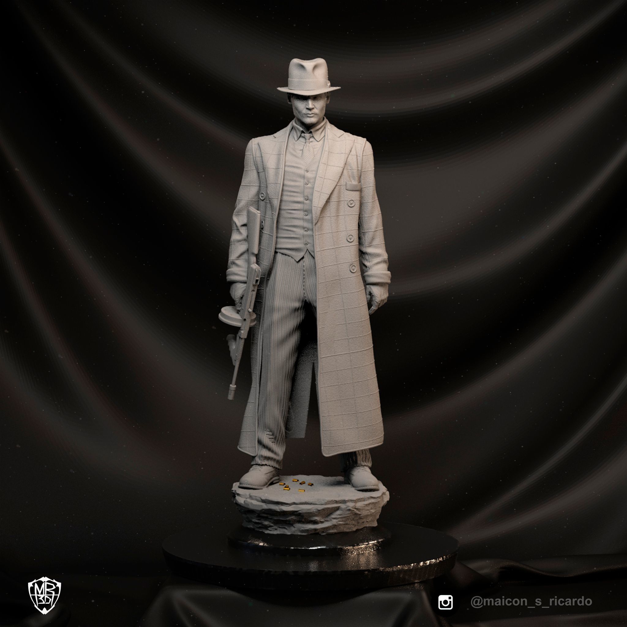 John Dillanger Public Enemies 3D print model_4