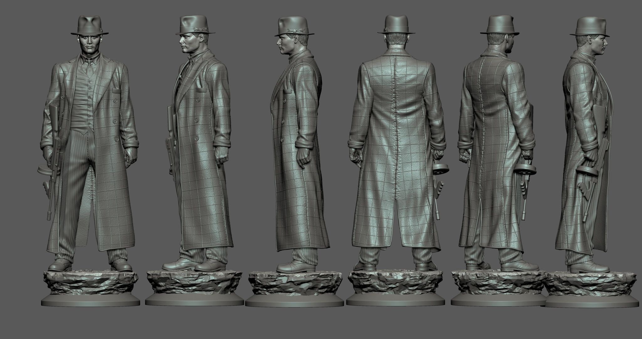 John Dillanger Public Enemies 3D print model_6
