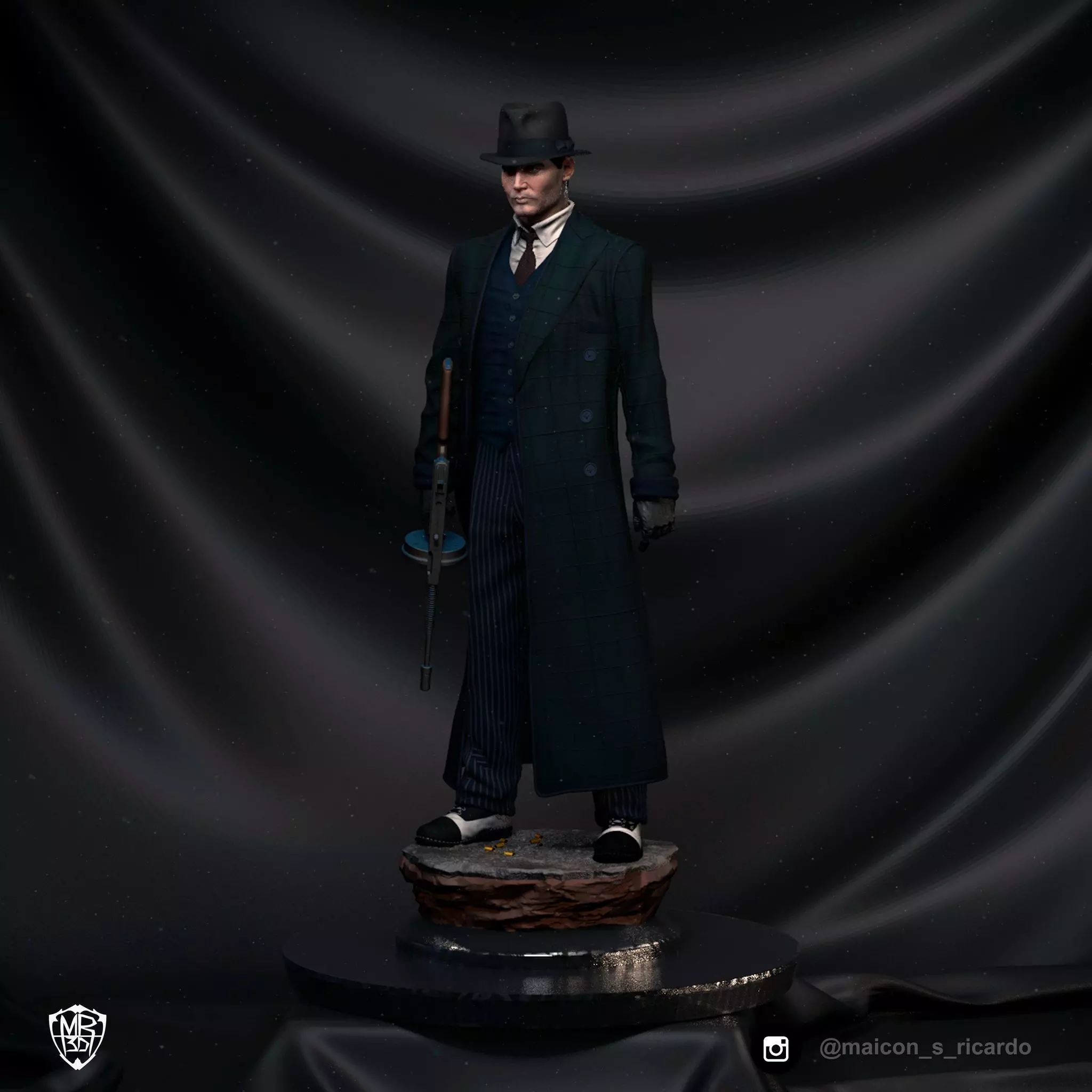 John Dillanger Public Enemies 3D print model_0