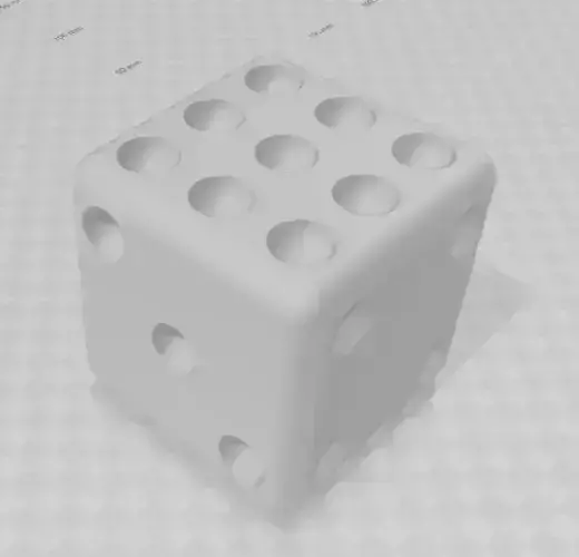 dice for games 3D print model