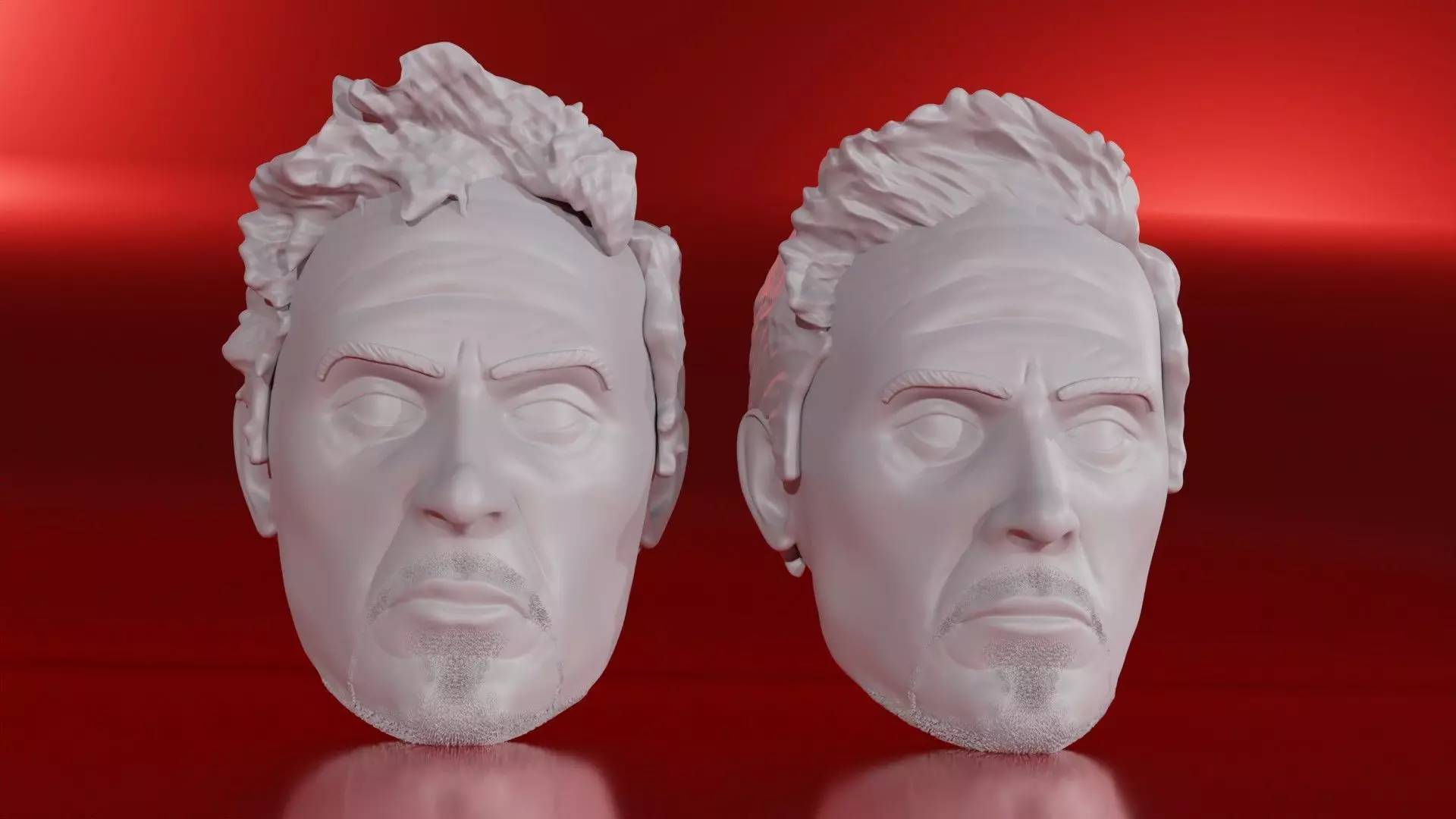 Tony Stark-Iron Man Head Free 3D print model