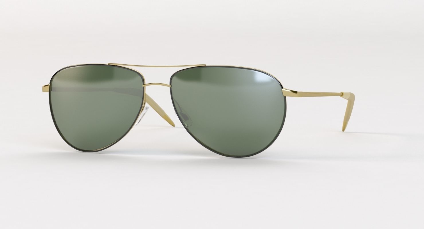 Benedict G 15 Polar Glass by Oliver Peoples 3D model_8