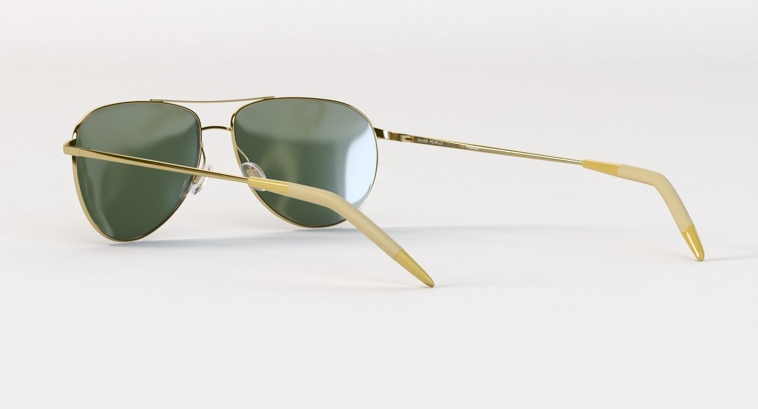 Benedict G 15 Polar Glass by Oliver Peoples 3D model_6