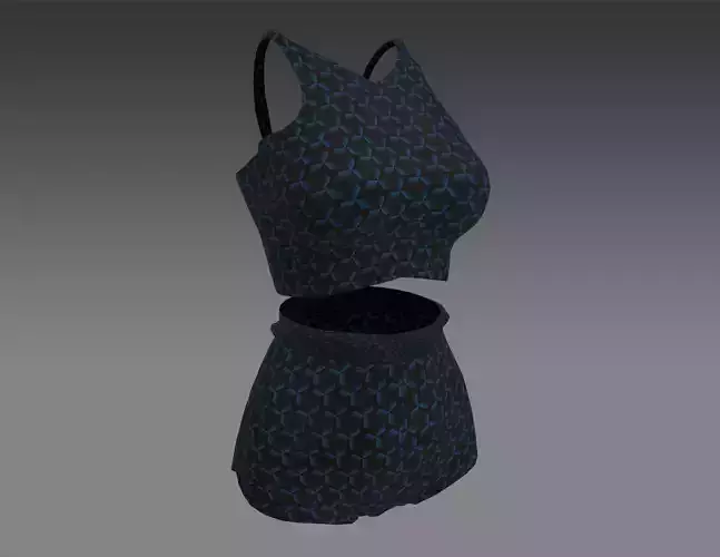HITOMI SPORTS SET 3D model