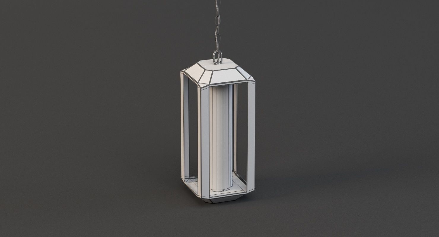 Artcraft Wexford Leaf Led Outdoor Hanging Light 3D model_10