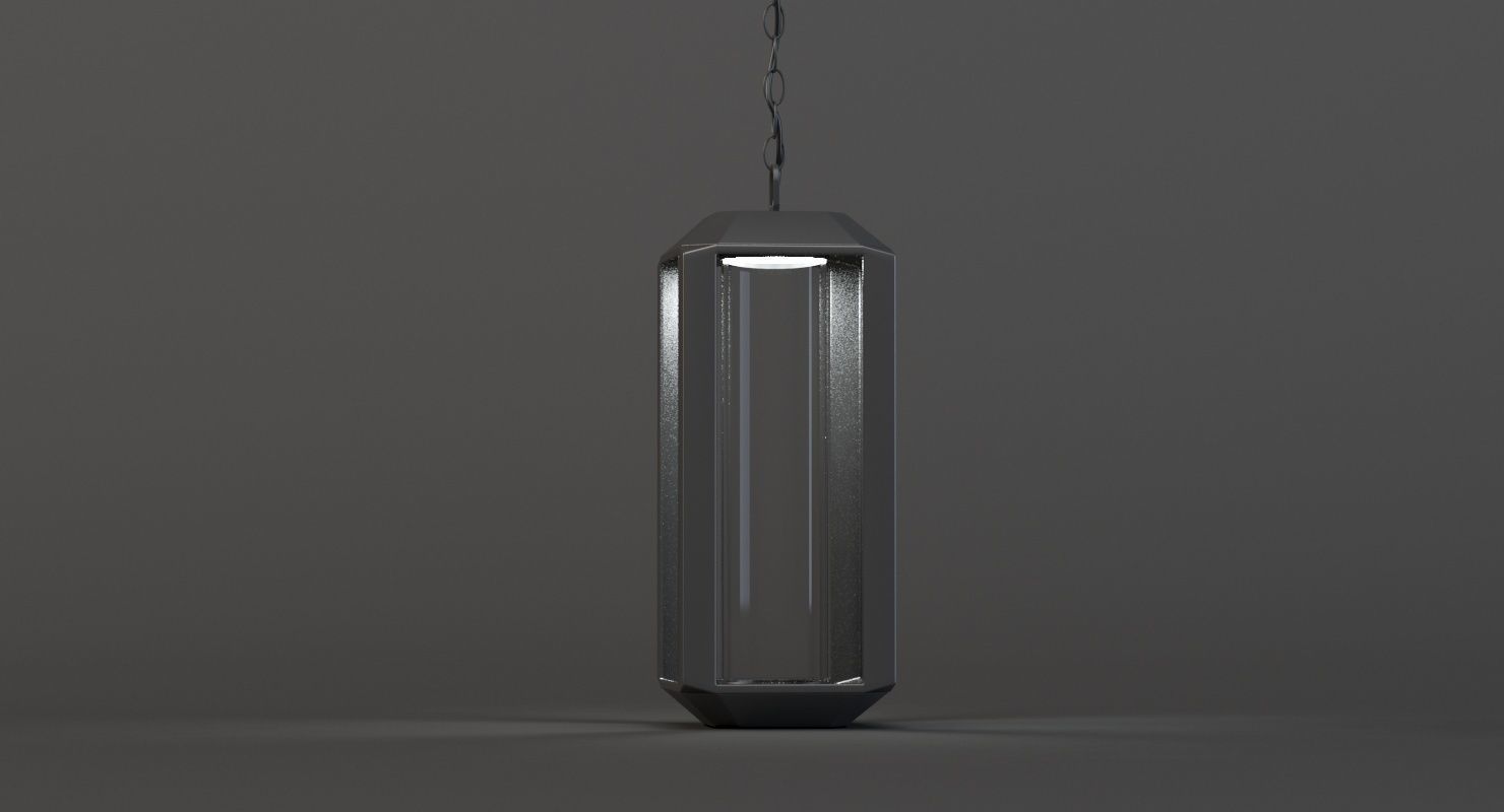 Artcraft Wexford Leaf Led Outdoor Hanging Light 3D model_4