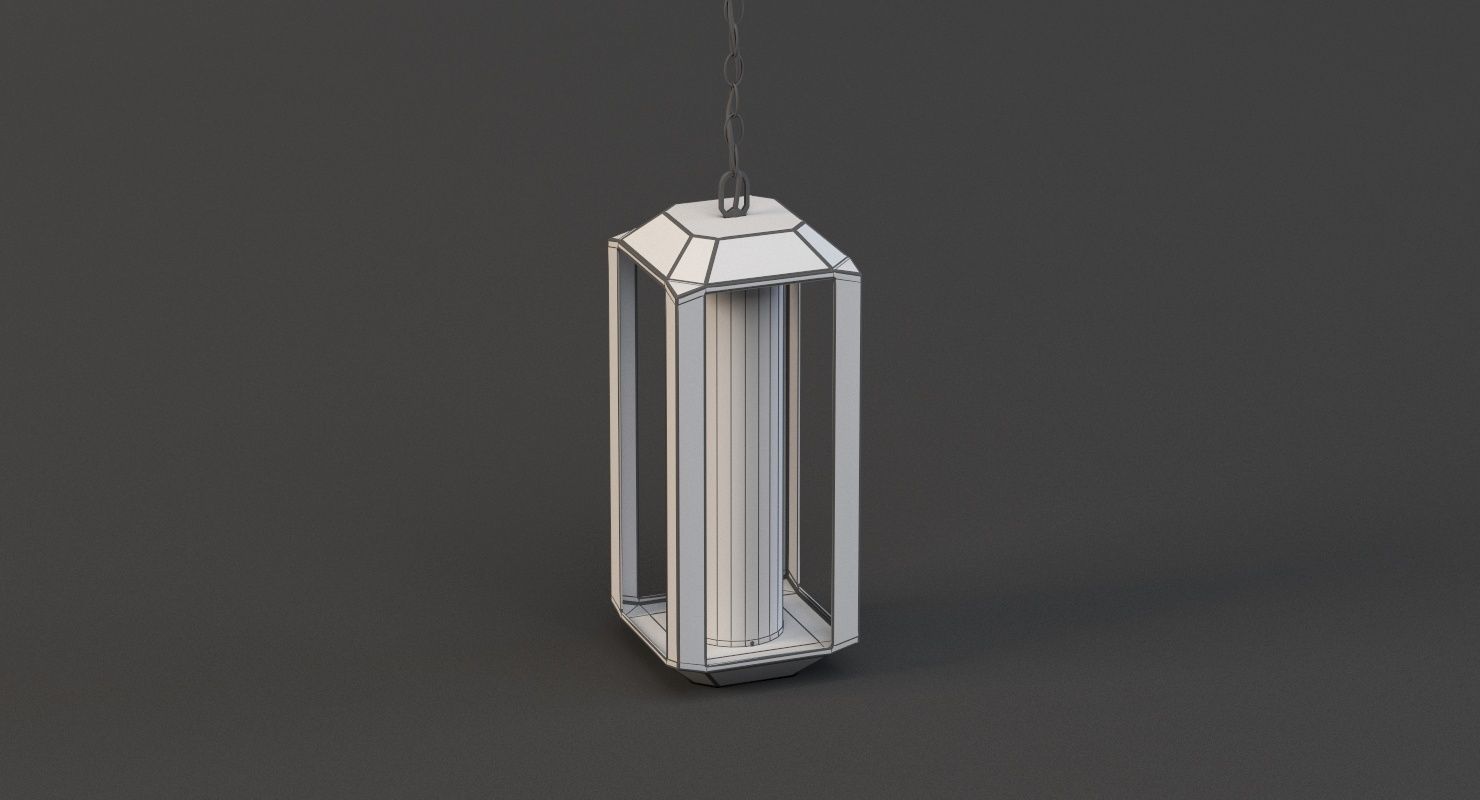 Artcraft Wexford Leaf Led Outdoor Hanging Light 3D model_9