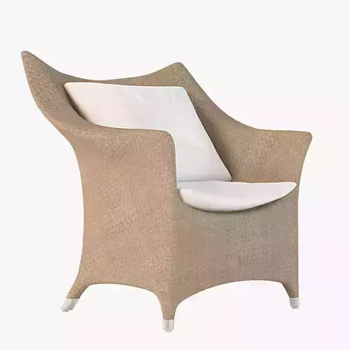 Amari Vita Outdoor Rattan Lounge Chair By Janice Feldman
