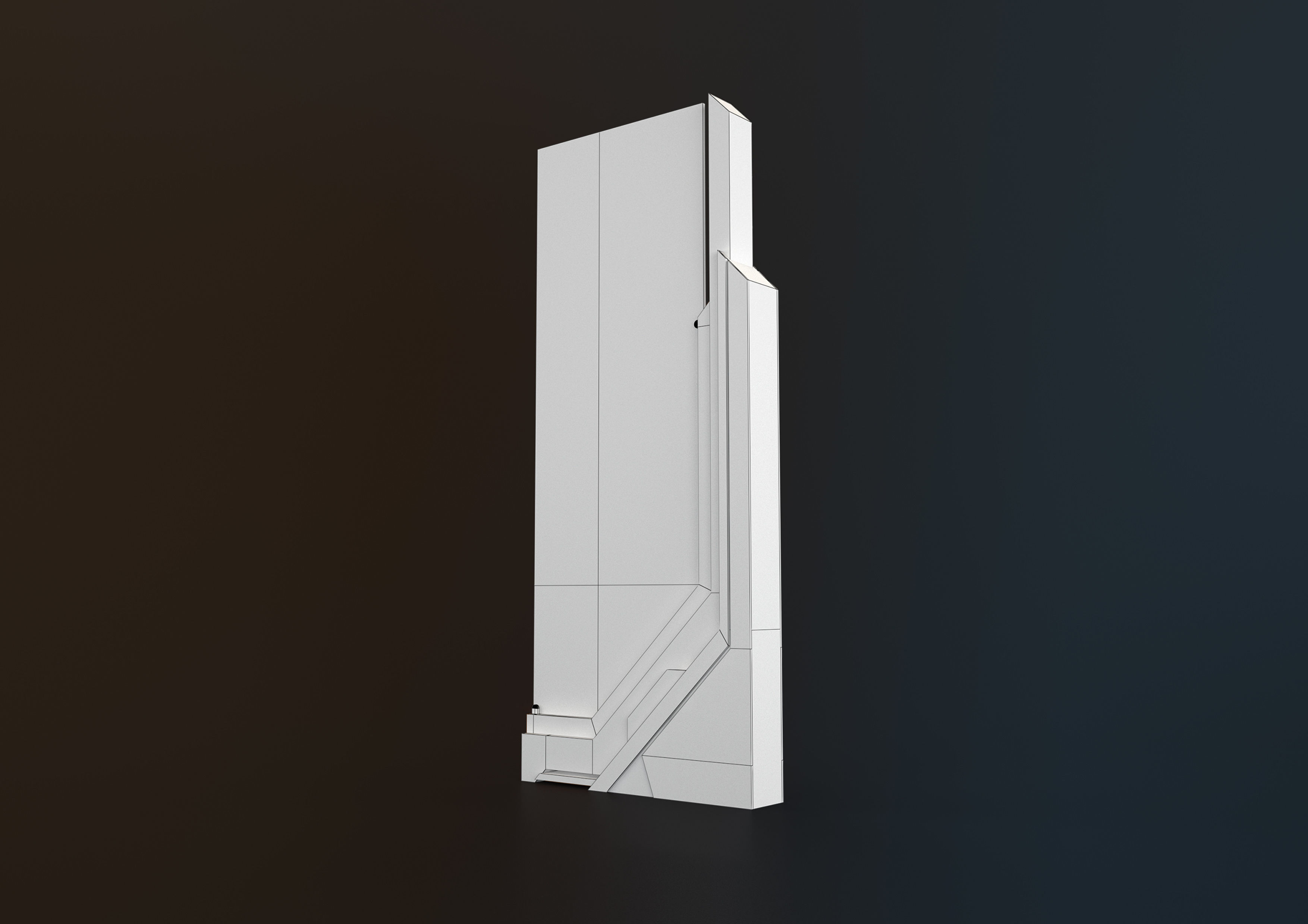 banner stand 3D model_7