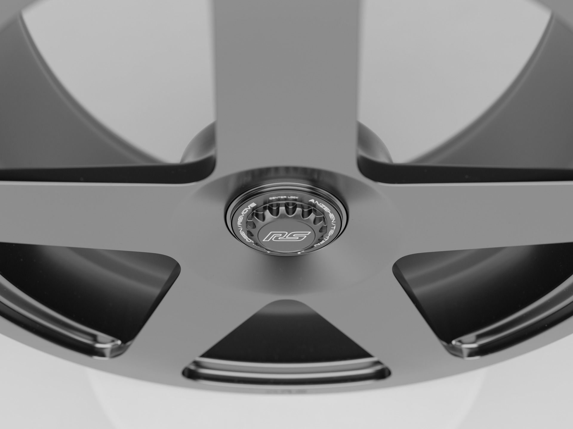HRE 305M Monoblock Centre Lock Rim 3D model_8