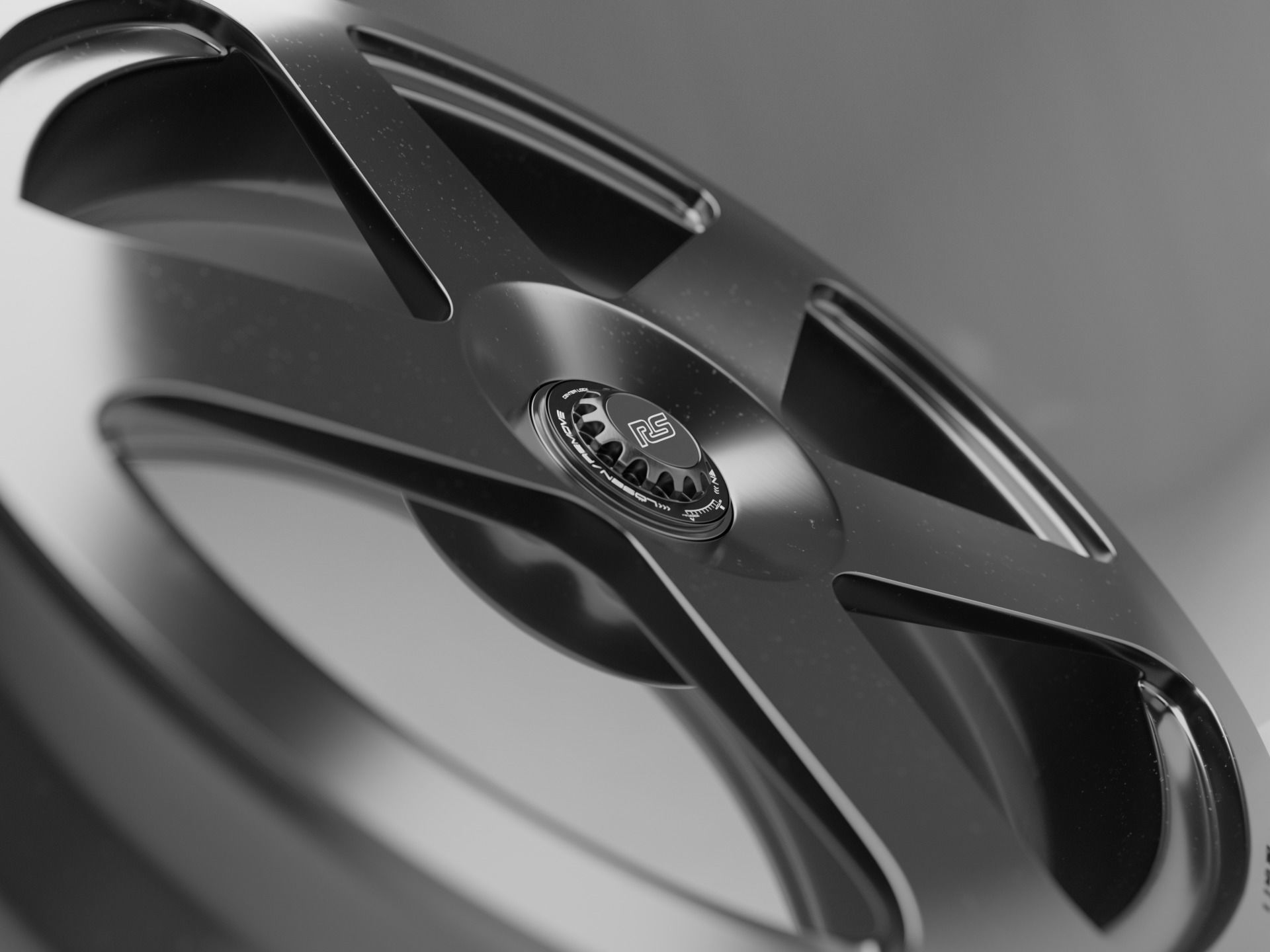 HRE 305M Monoblock Centre Lock Rim 3D model_7