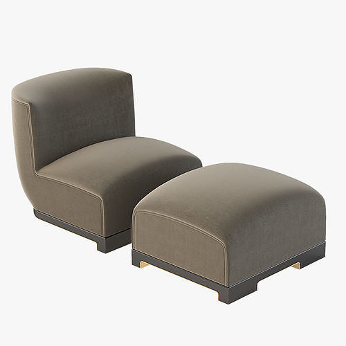 Achille Salvagni Vittoria Chair 3D model