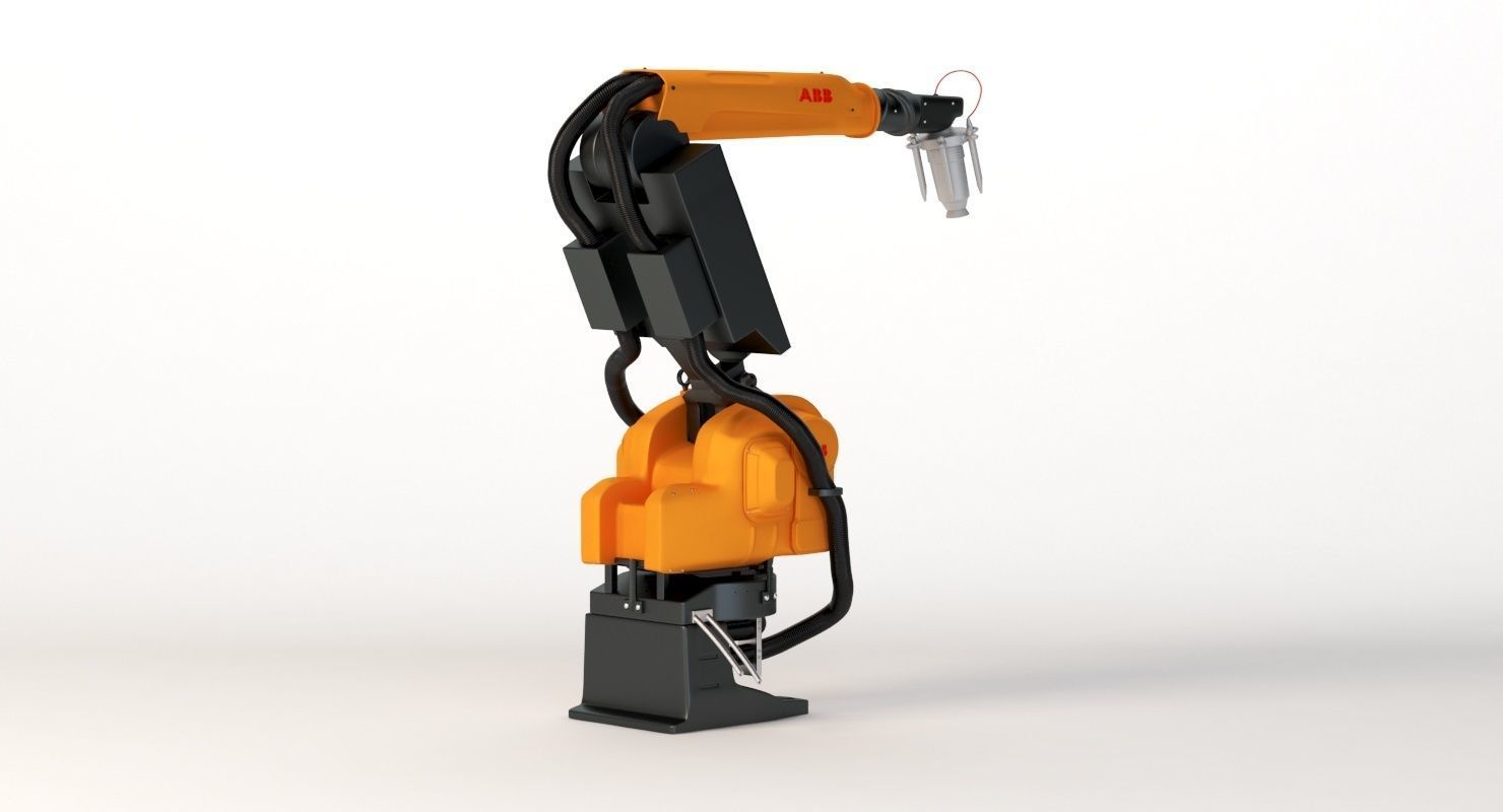 ABB Robotics Irb 5400 6-Axis 7-Axis Painting Articulated Robot 3D model_2