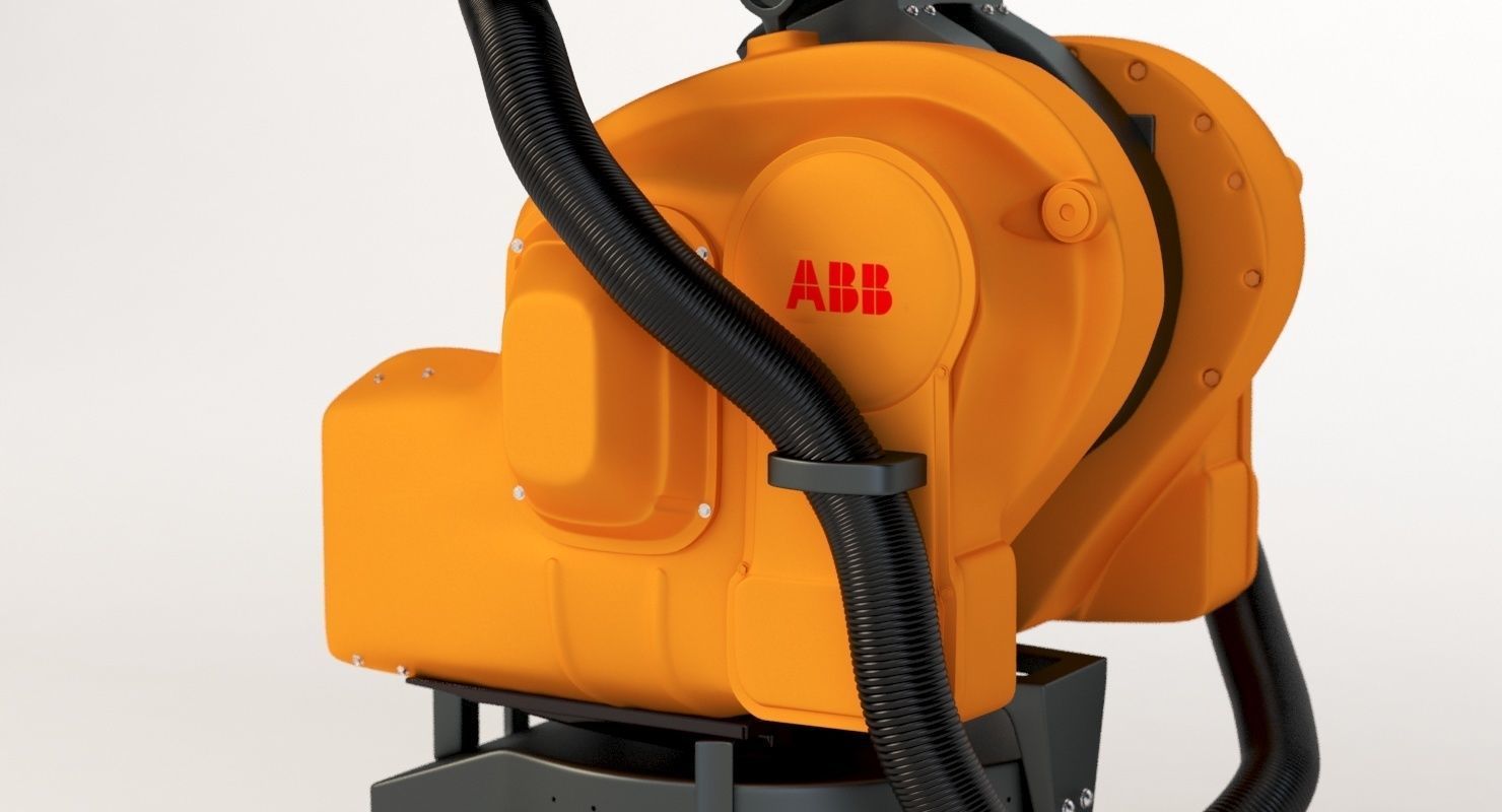 ABB Robotics Irb 5400 6-Axis 7-Axis Painting Articulated Robot 3D model_9