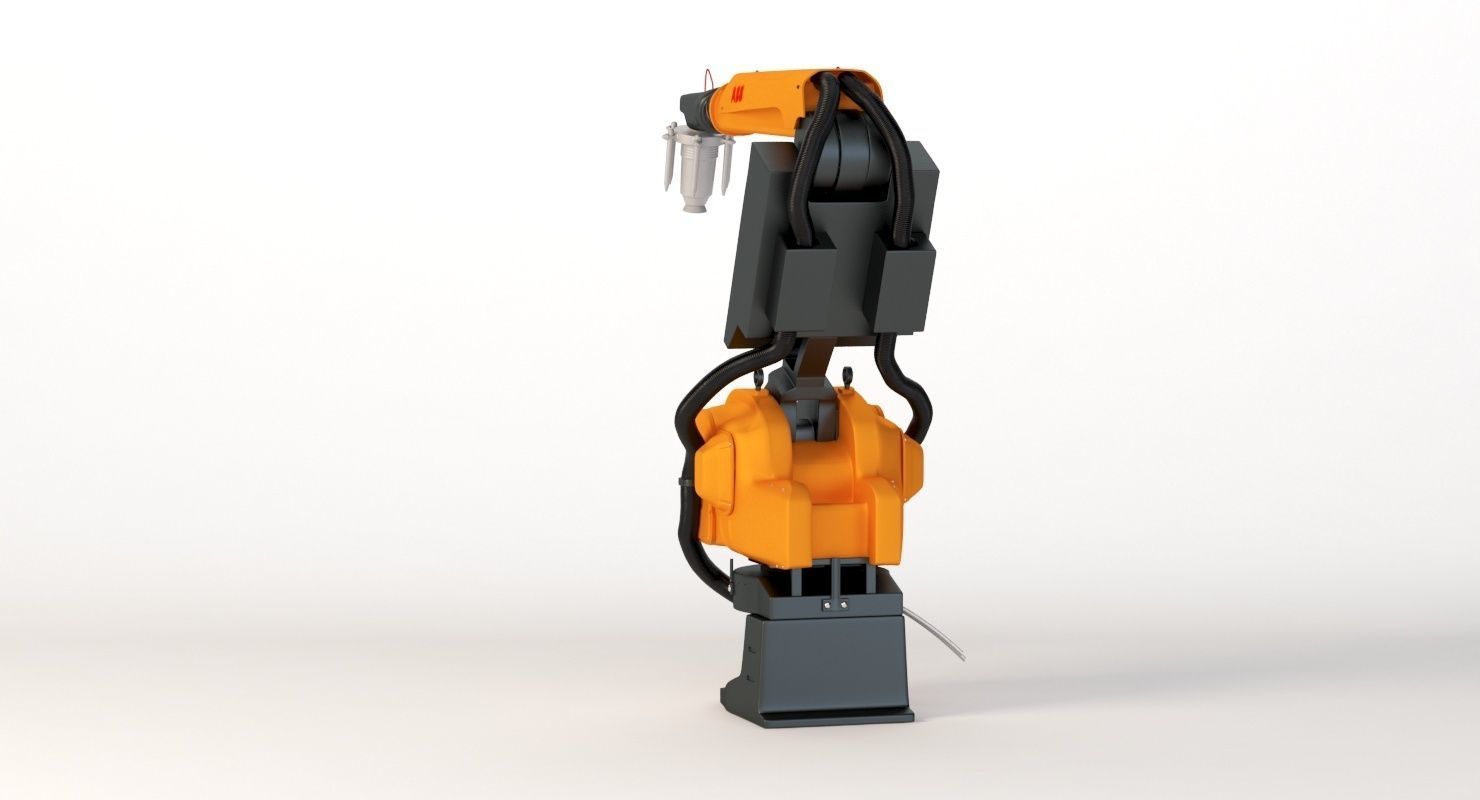 ABB Robotics Irb 5400 6-Axis 7-Axis Painting Articulated Robot 3D model_3