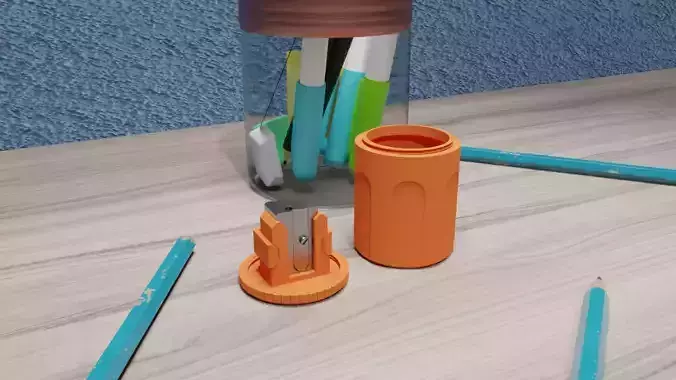 Pencil Sharpener Attachment