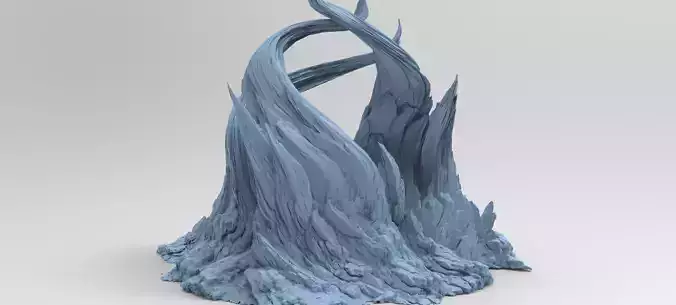 Spiral Mountain 2 3D model