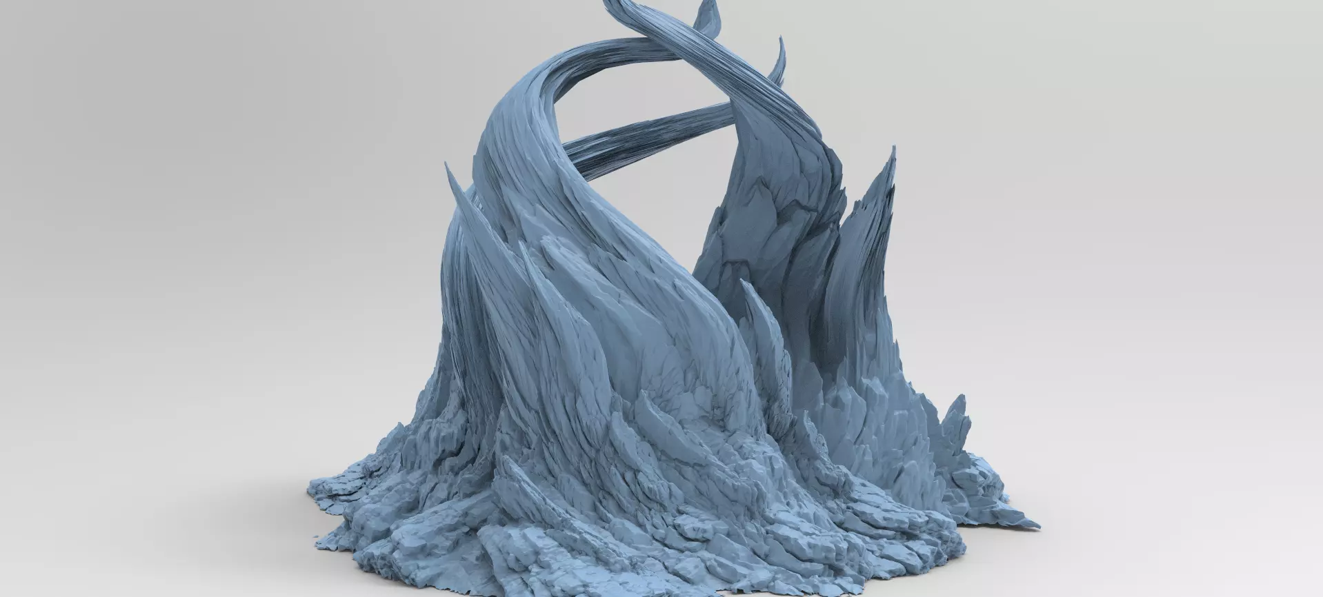 Spiral Mountain 2 3D model_0