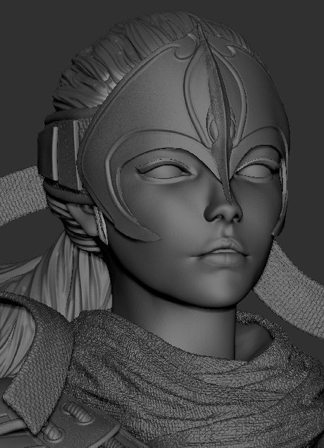 POWER RANGER PINK SAMURAI - SHOGUN 3D print model_7