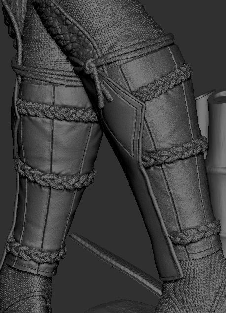 POWER RANGER PINK SAMURAI - SHOGUN 3D print model_8