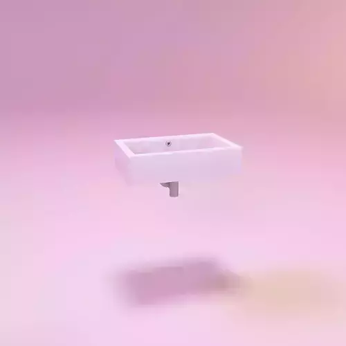 Miniature dollhouse furniture sink washbasin