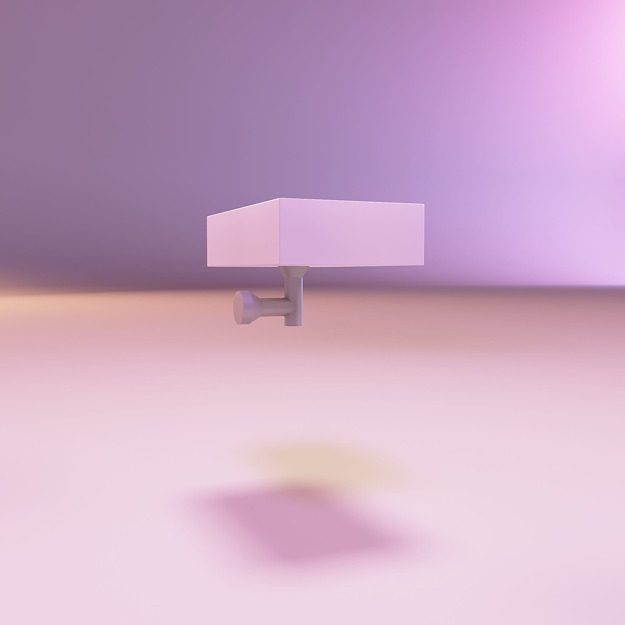 Miniature dollhouse furniture sink washbasin 3D print model_2