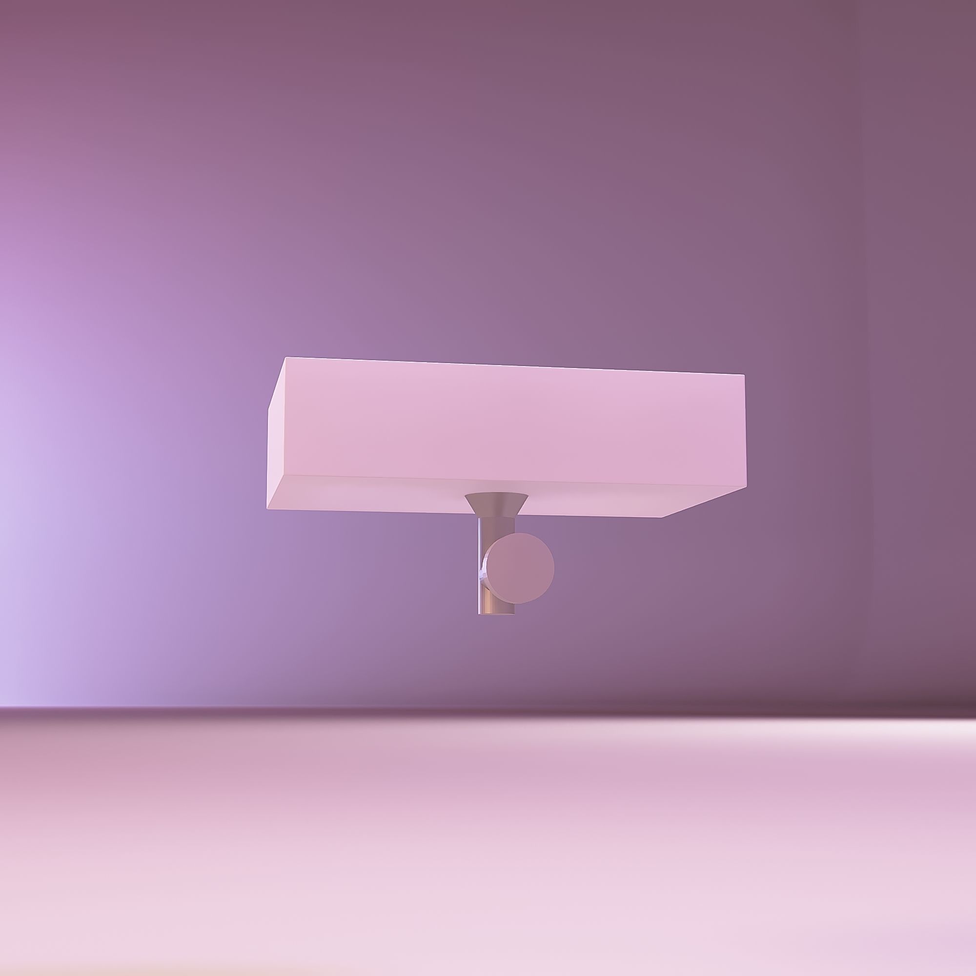 Miniature dollhouse furniture sink washbasin 3D print model_3