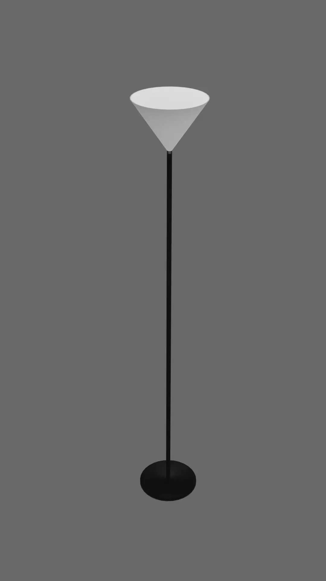 Simple low poly lamp Free low-poly 3D model