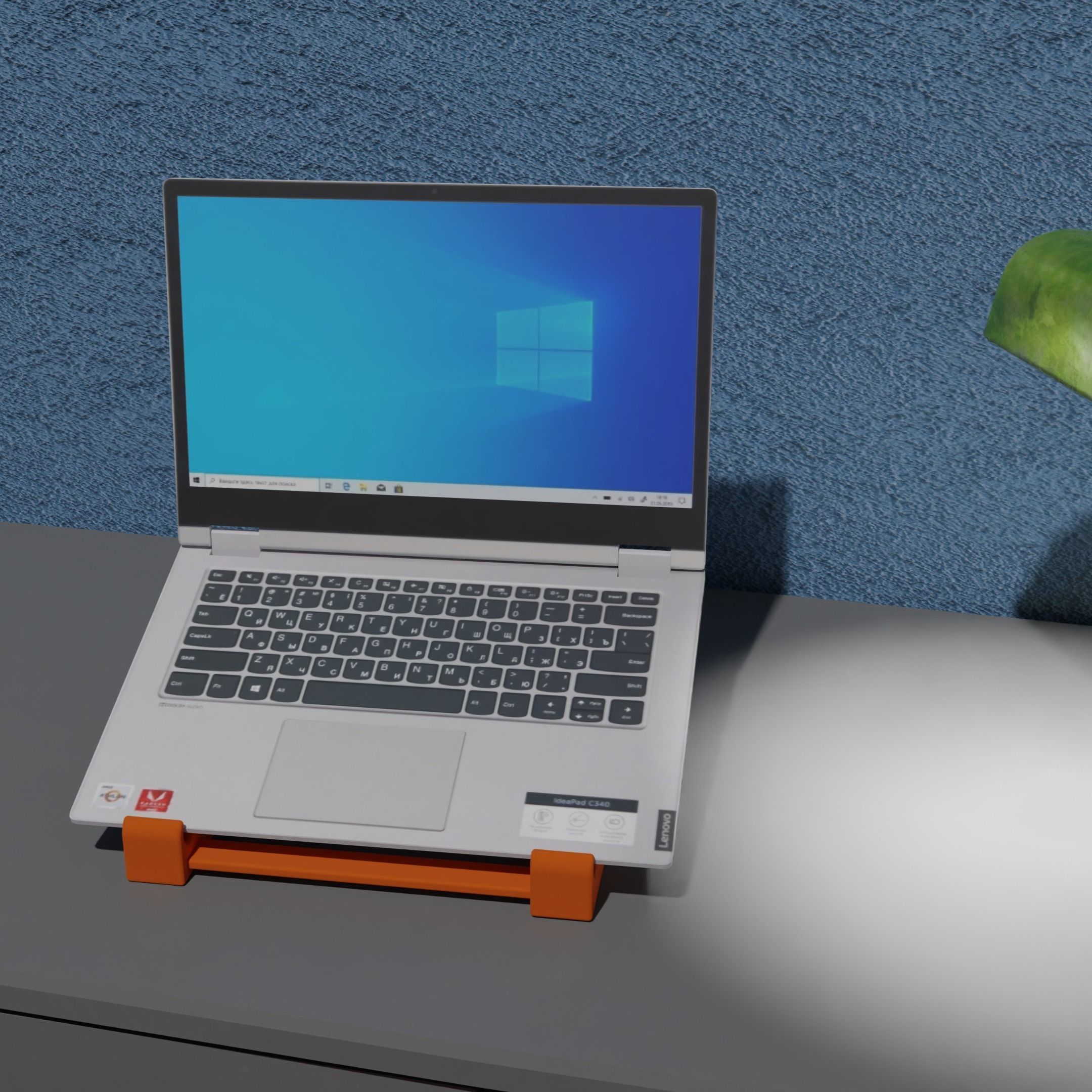 Laptop Stand Free 3D print model_1