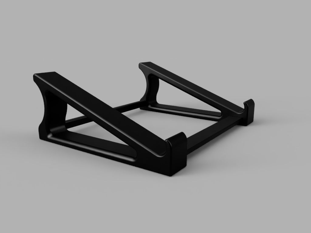 Laptop Stand Free 3D print model_3