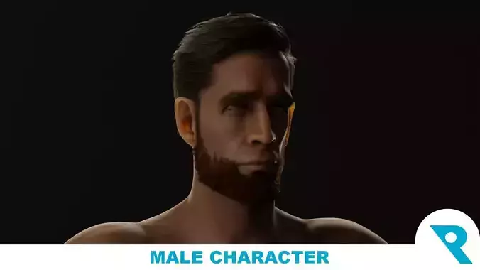 Realistic Male Character - Sam