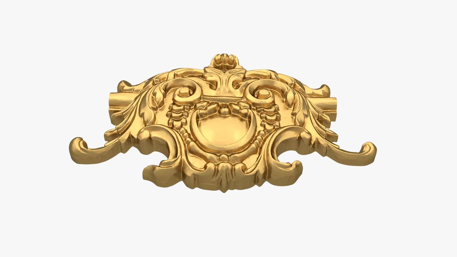 Classic decor ornament 232 3D model_3