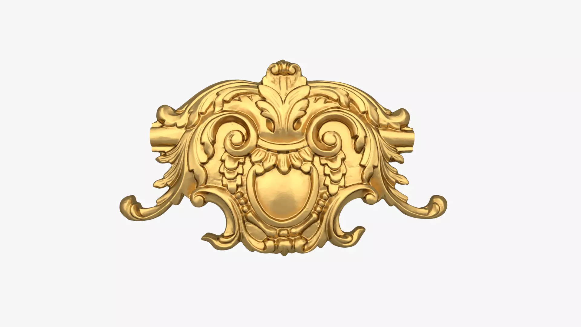 Classic decor ornament 232 3D model_0