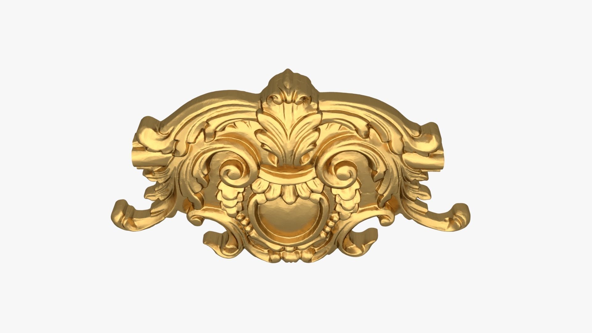 Classic decor ornament 232 3D model_4