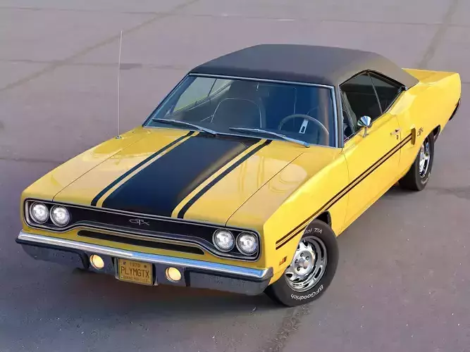 Plymouth GTX 1970 3D model