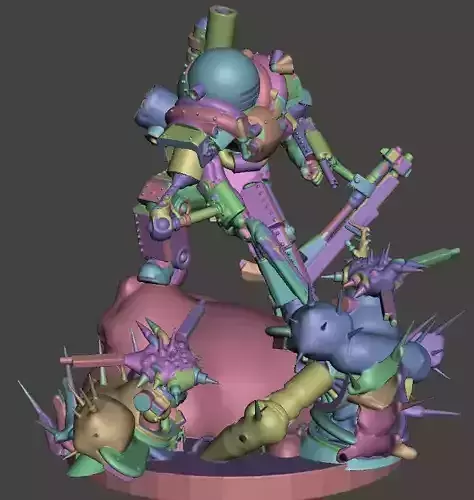 Lancer IPS-Northstar Caliban 28mm Scale