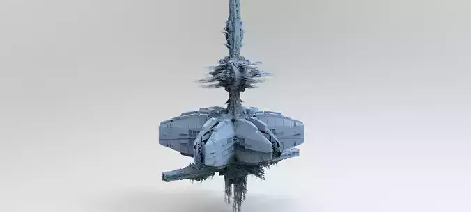 Revolving Gravity generator City 1 3D model