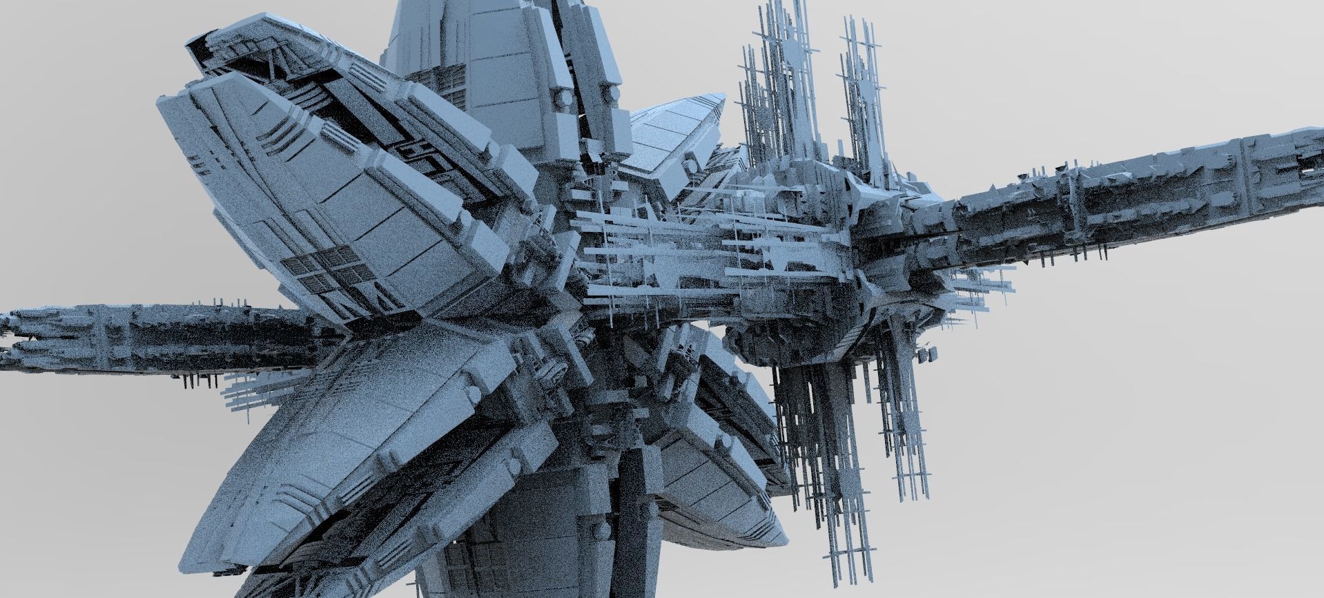 Revolving Gravity generator City 2  3D model_1