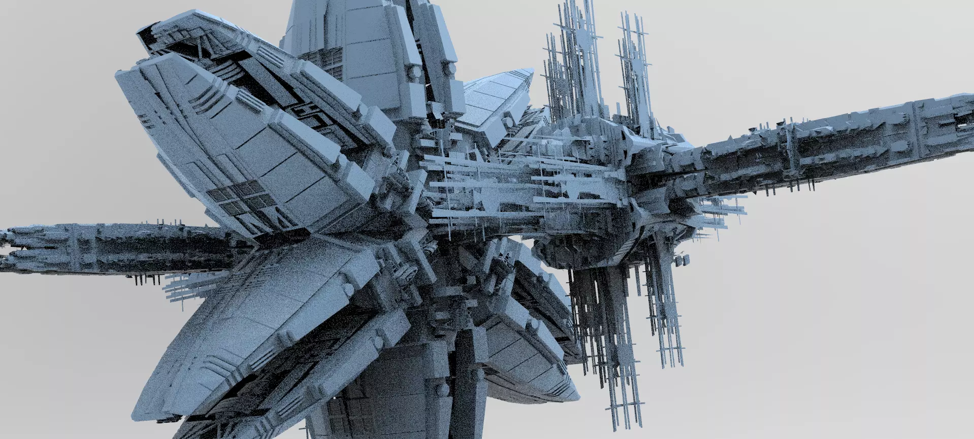 Revolving Gravity generator City 2  3D model_0