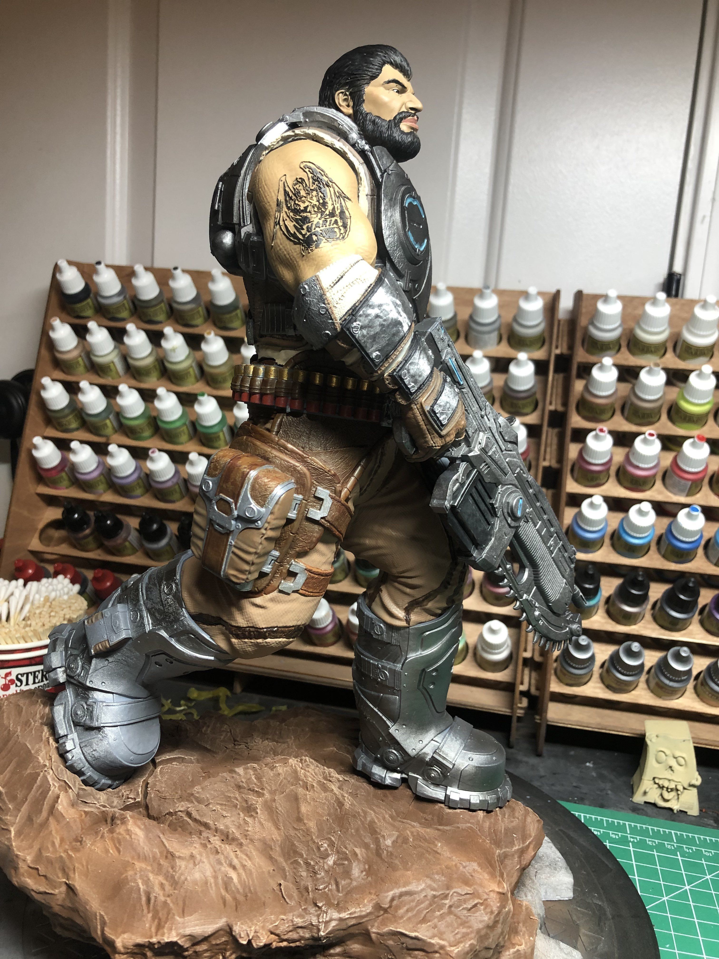 Gears of War Diorama 3D print model_12