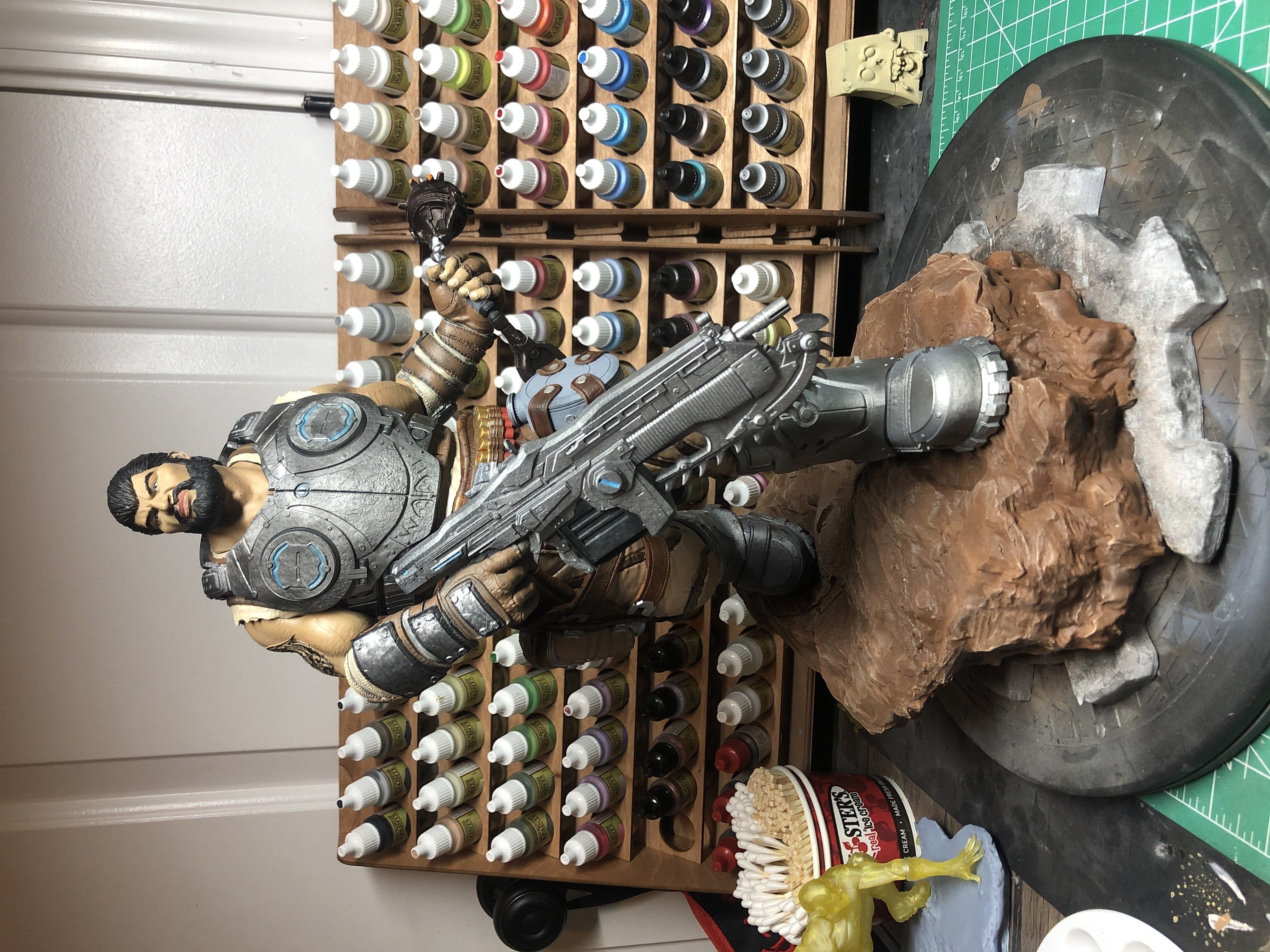 Gears of War Diorama 3D print model_1