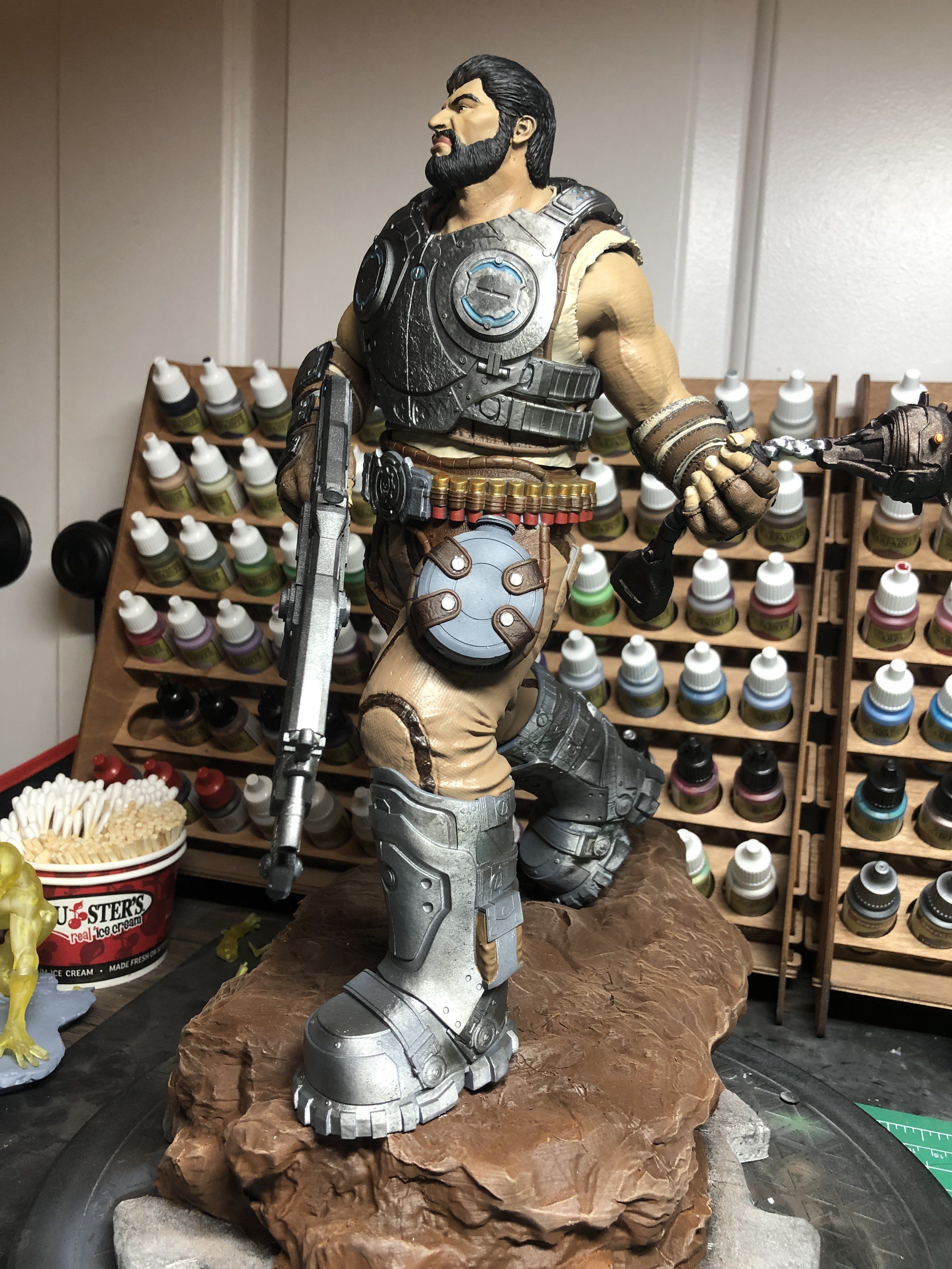 Gears of War Diorama 3D print model_11