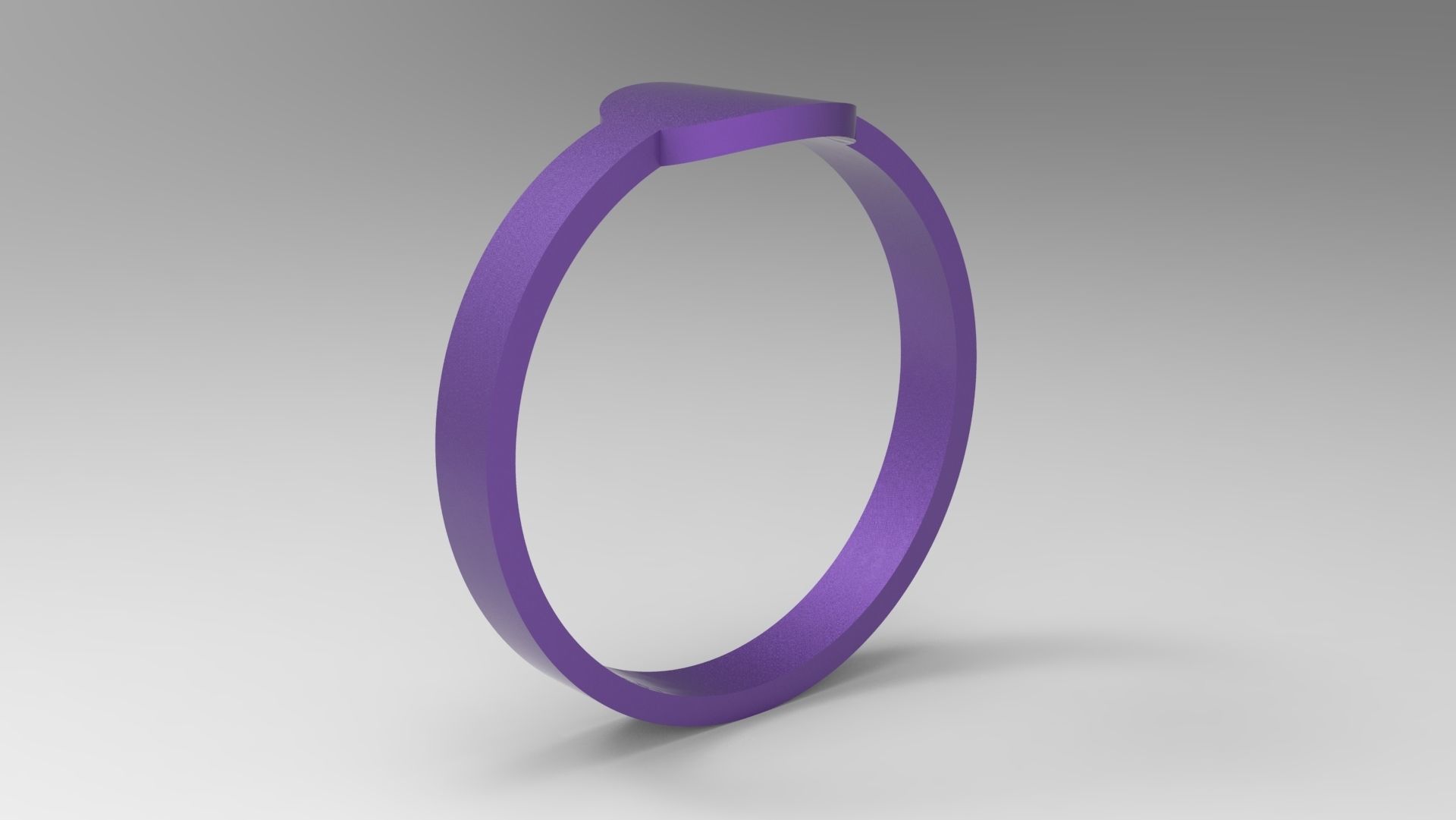 Simple watch 3D model_4