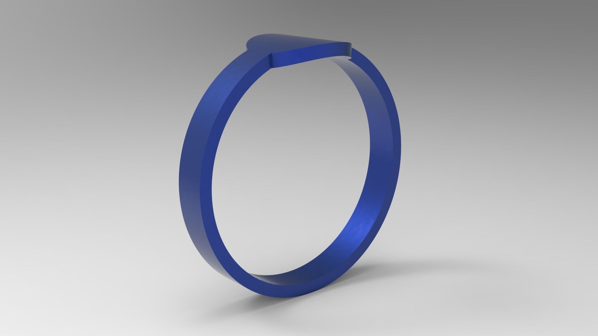 Simple watch 3D model_2