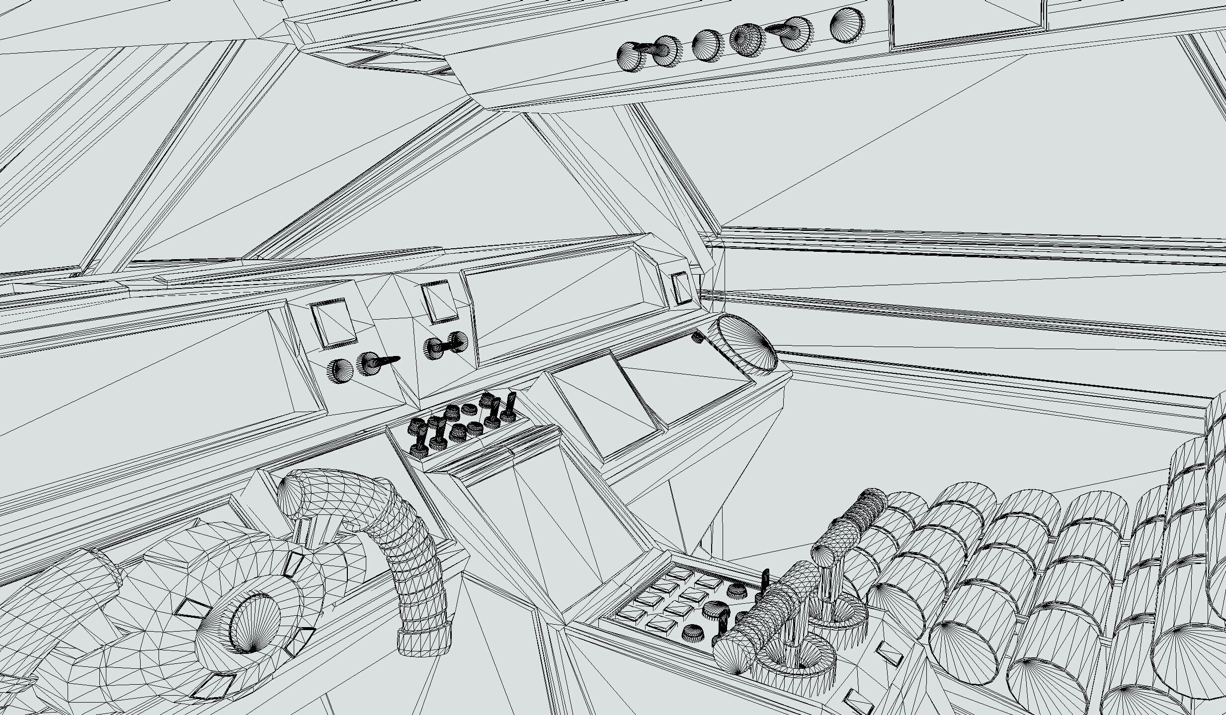 Mars Roamer VT1 Mars rover  vehicle Concept Low-poly 3D model_10