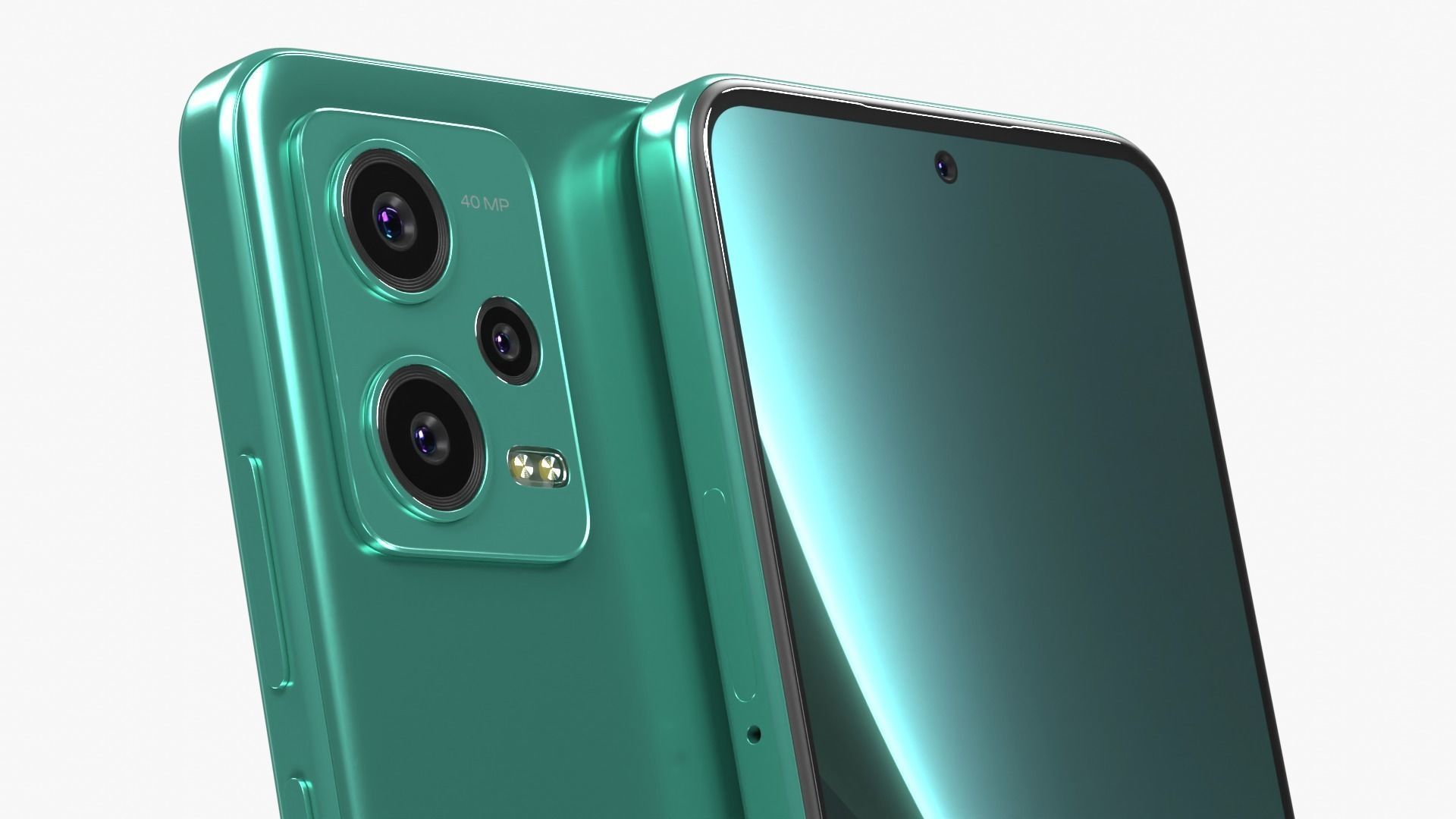 Xiaomi Redmi Note 12 Frosted Green 3D model_3