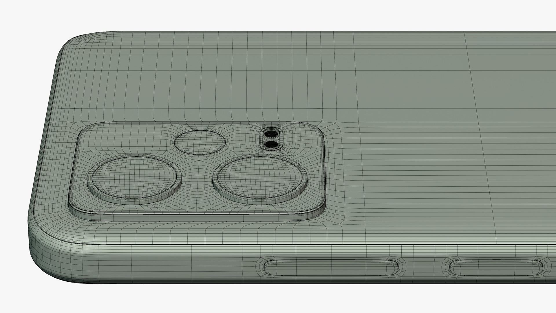 Xiaomi Redmi Note 12 Frosted Green 3D model_15