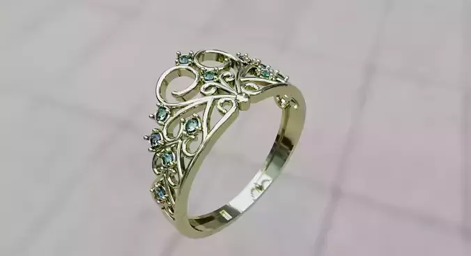 hearts ring