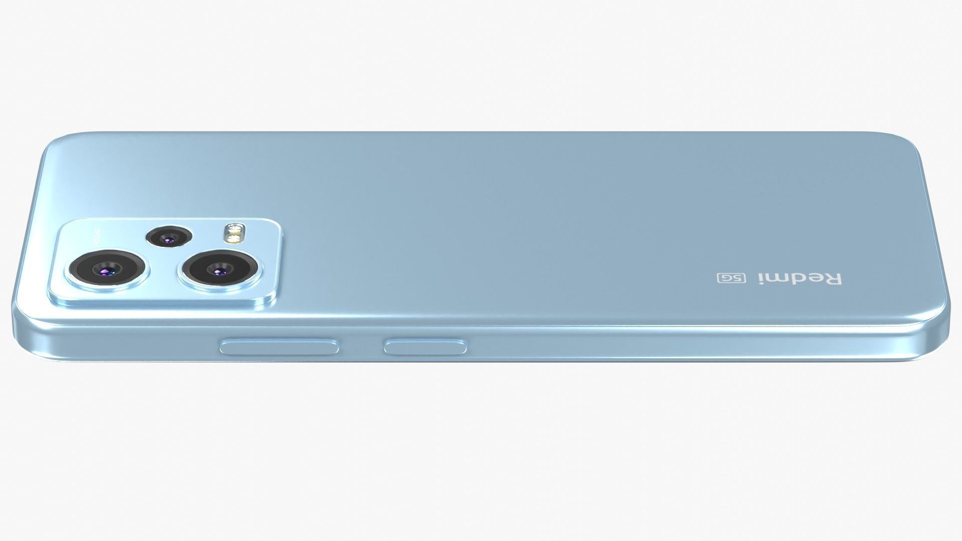 Xiaomi Redmi Note 12 Mystique Blue 3D model_4